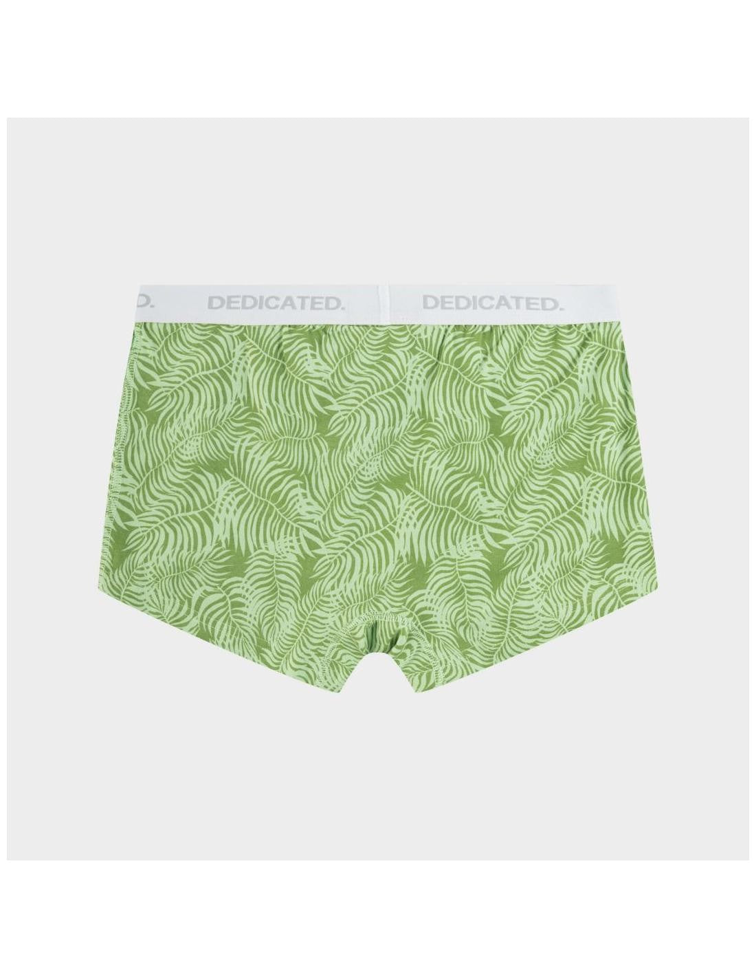 Boxer Dedicated Boxer Briefs Kalix Palm Leaves Green