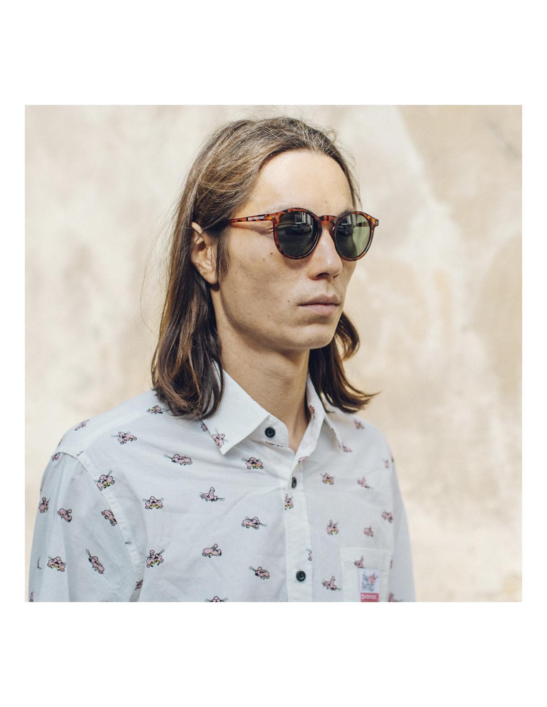 Gafas de sol Hydroponic EW Bay Tortoise Matte/Green mirror