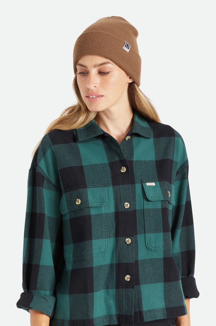 Gorro Brixton Harbor Beta Watch Coyote Brown Beanie