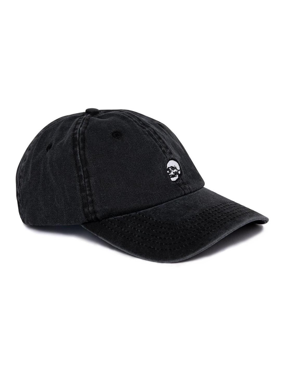 Gorra Le Crane Washed cap Black
