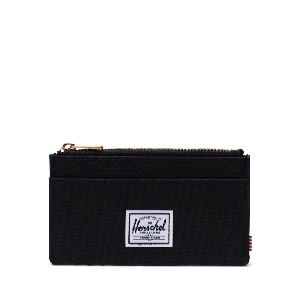 Tarjetero Herschel Oscar II con monedero Black