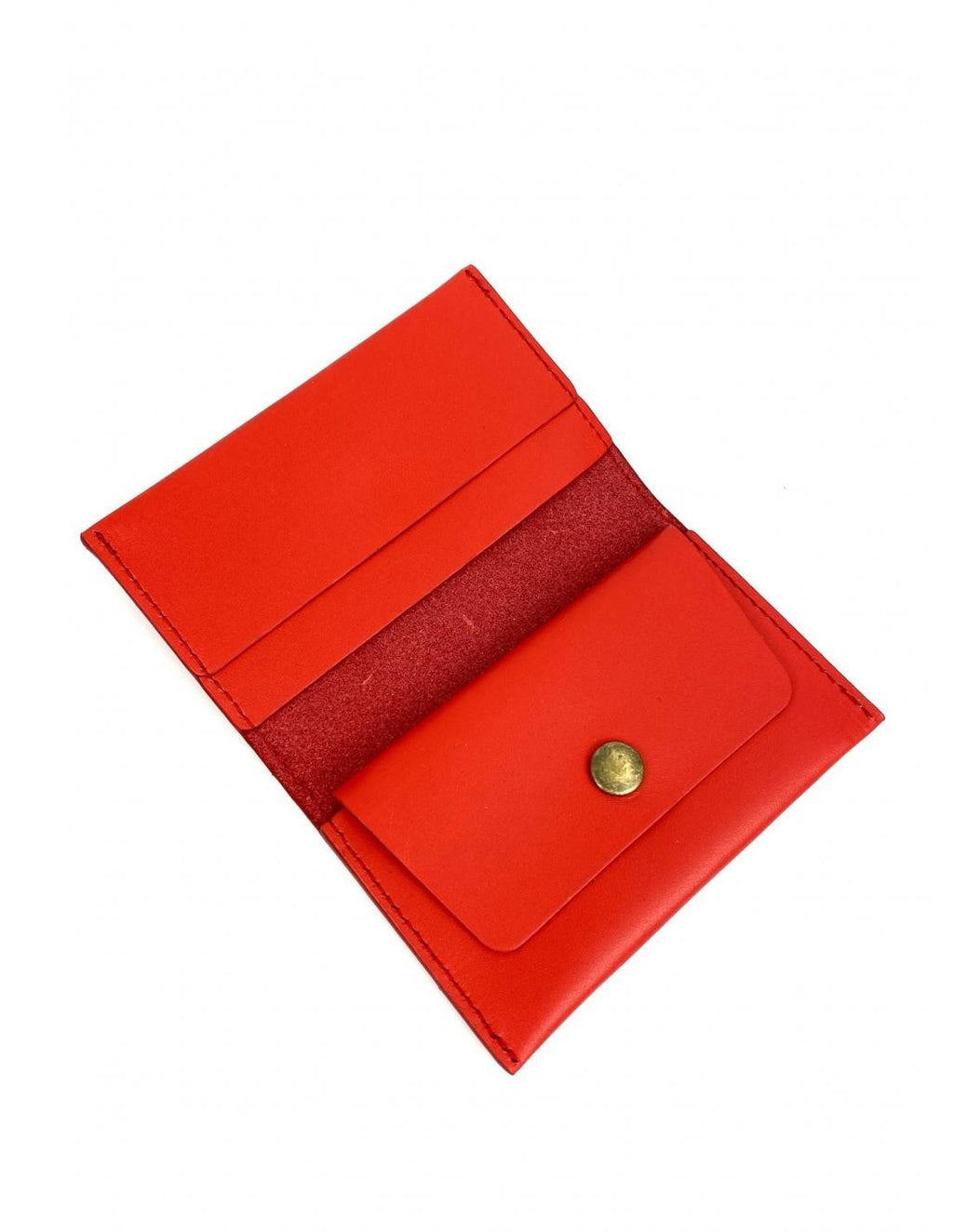 Tarjetero con monedero Daniel Chong Rojo