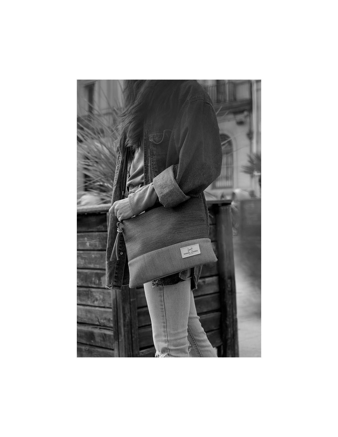 Bandolera Daniel Chong Mini Cuadrada impermeable