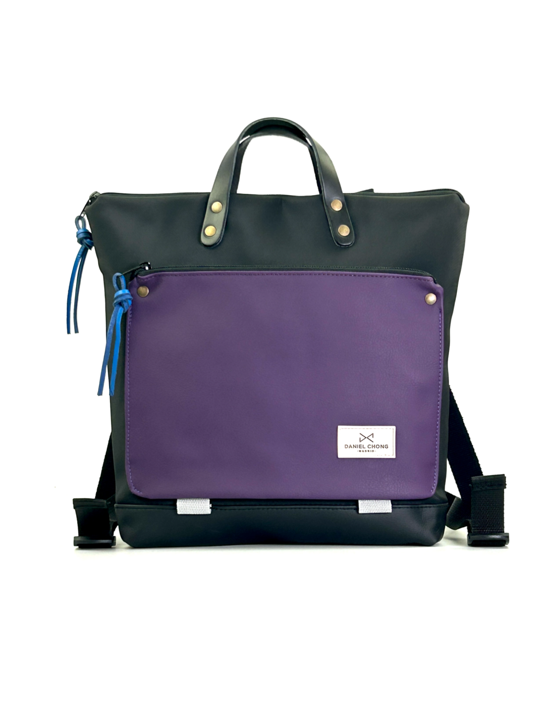 Mochila Daniel Chong Book Holder Cuadrada impermeable DZ