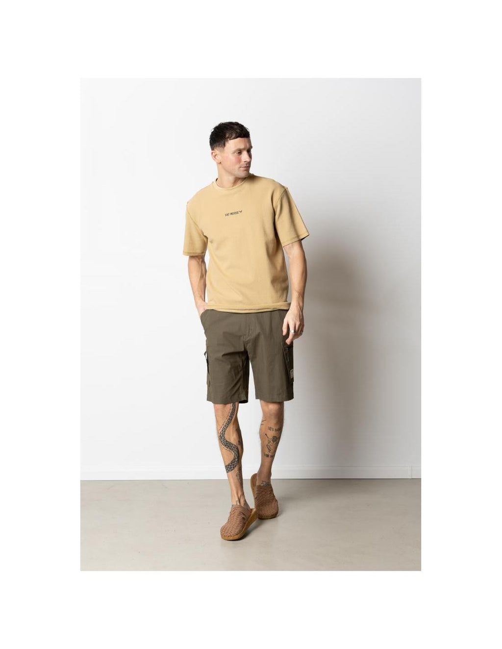 Bermudas Fat Moose Pavement Ripstop Army