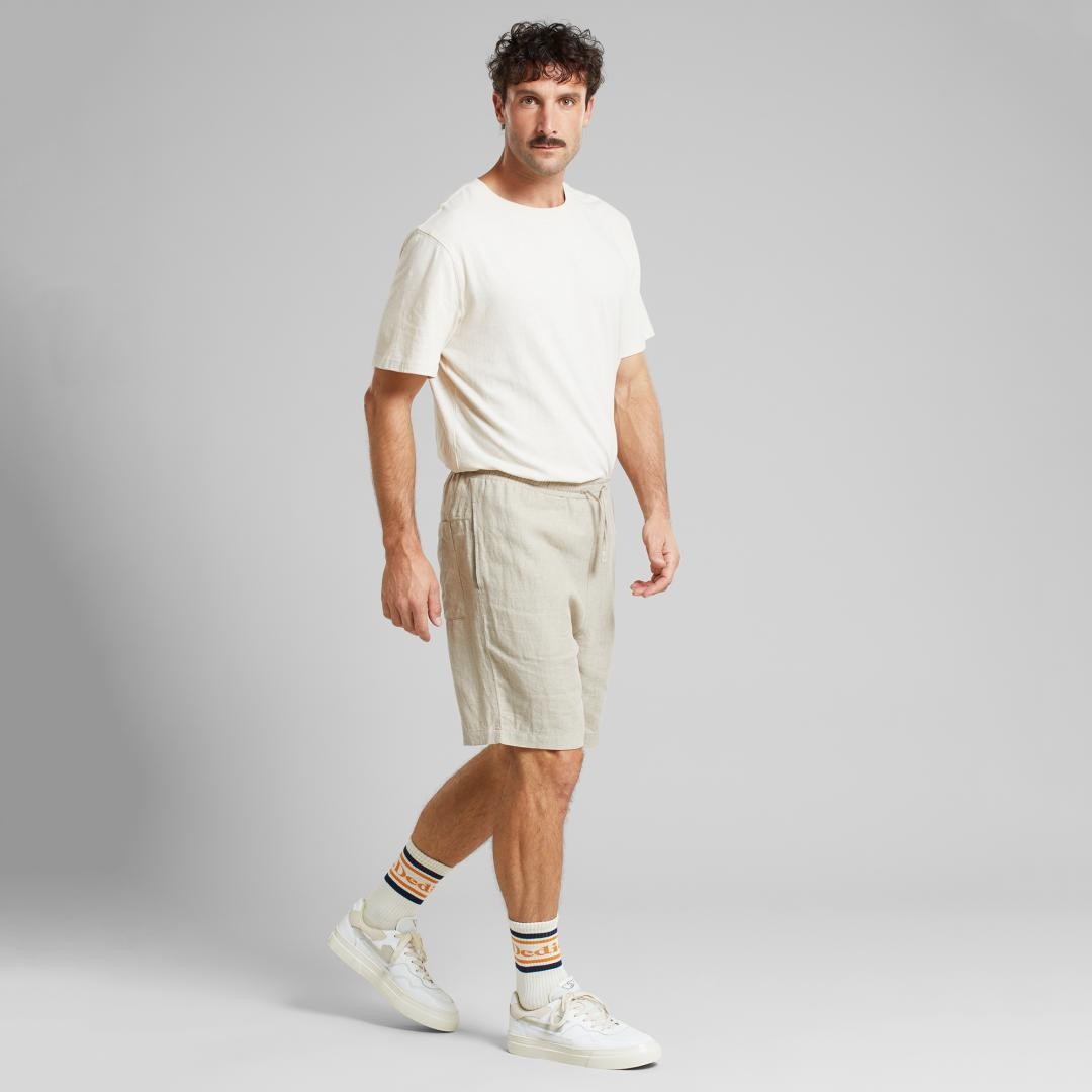 Bermudas Dedicated Fejle Linen Ecru
