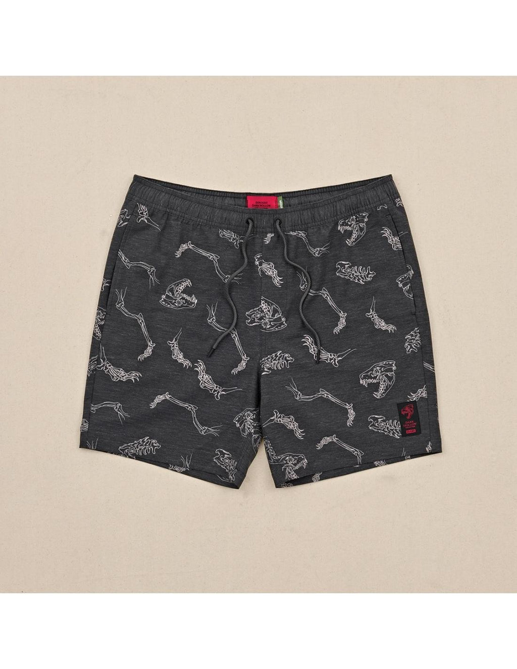 Bermuda Globe Dion Agius Poolshort Black