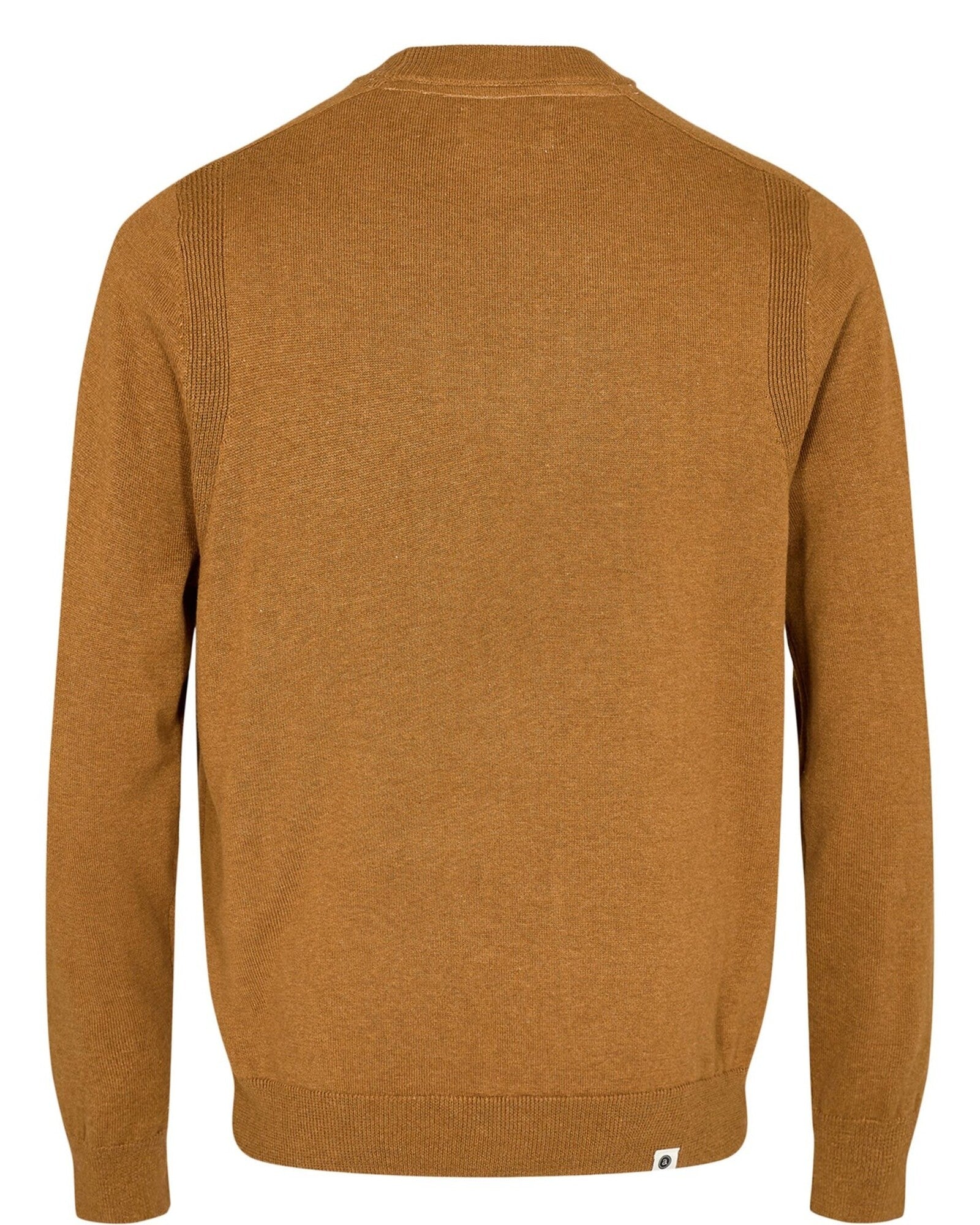 Jersey Anerkjendt Aksail Cotton Silk Knit Golden Brown