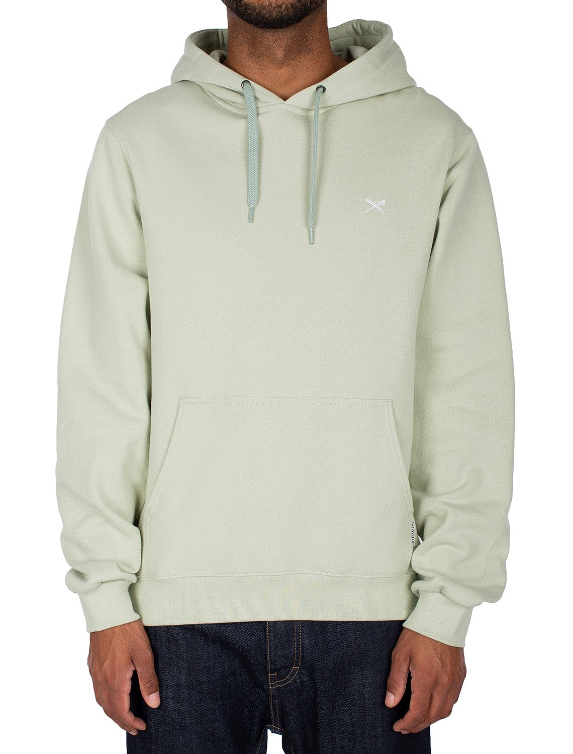 Sudadera Iriedaily Mini Flag 2 Hoody Light sage