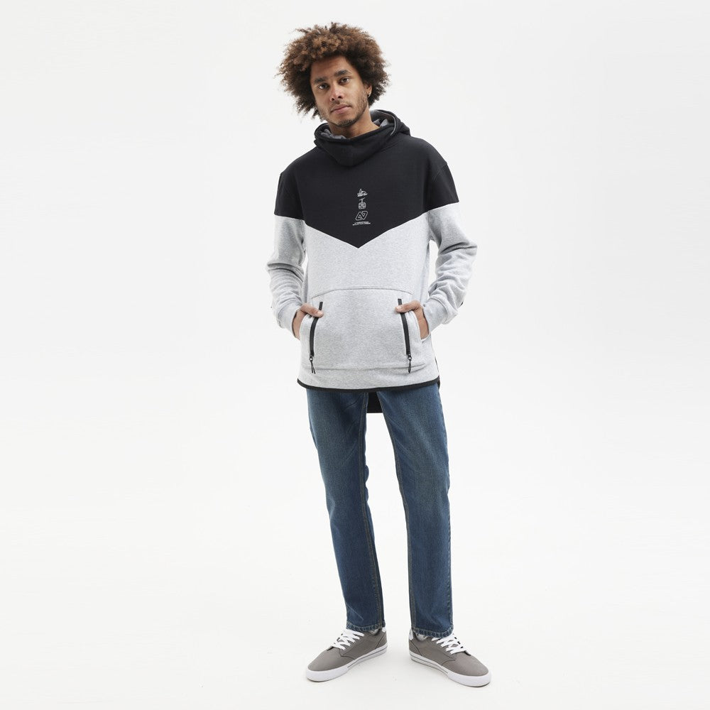 Sudadera Hydroponic DH Support Black/Heather Grey