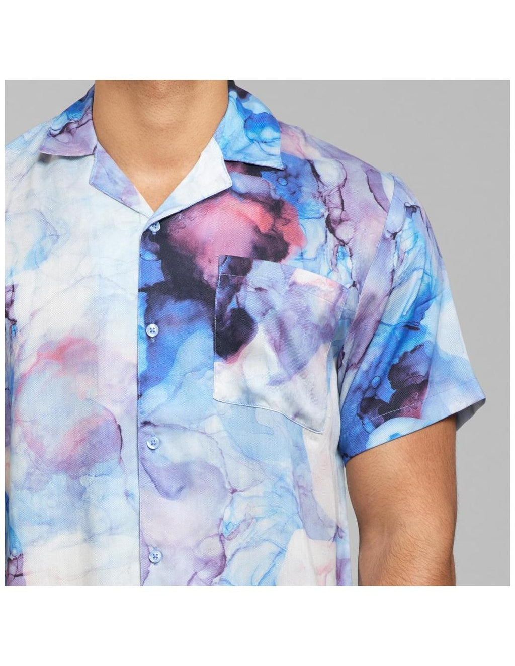 Camisa Dedicated Marstrand Ocean Ink Multicolor