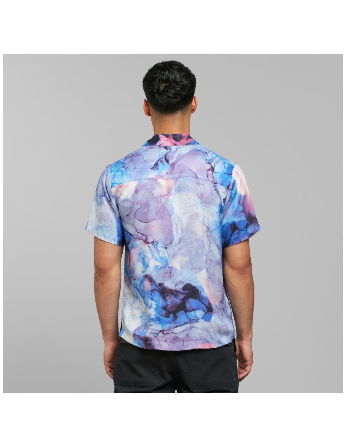 Camisa Dedicated Marstrand Ocean Ink Multicolor