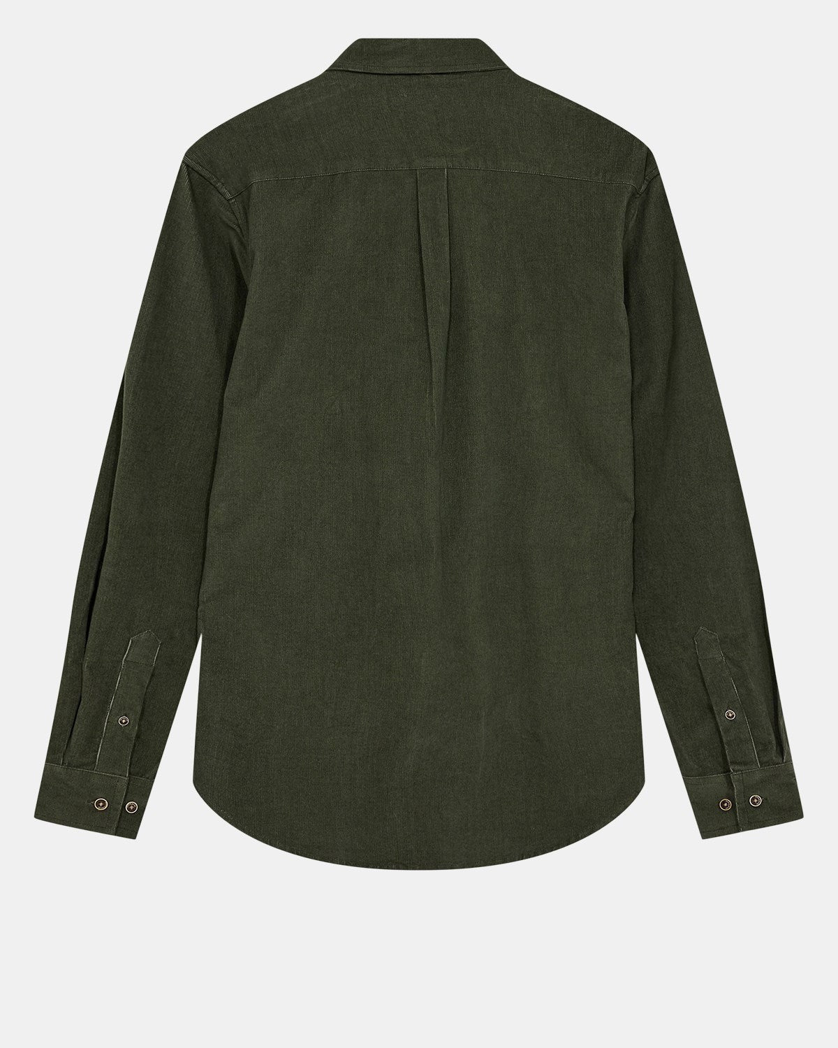Camisa Anerkjendt Akleif Solid Cord Shirt Forest Night