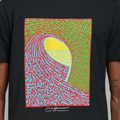 Camiseta Dedicated Stockholm Next Wave Black