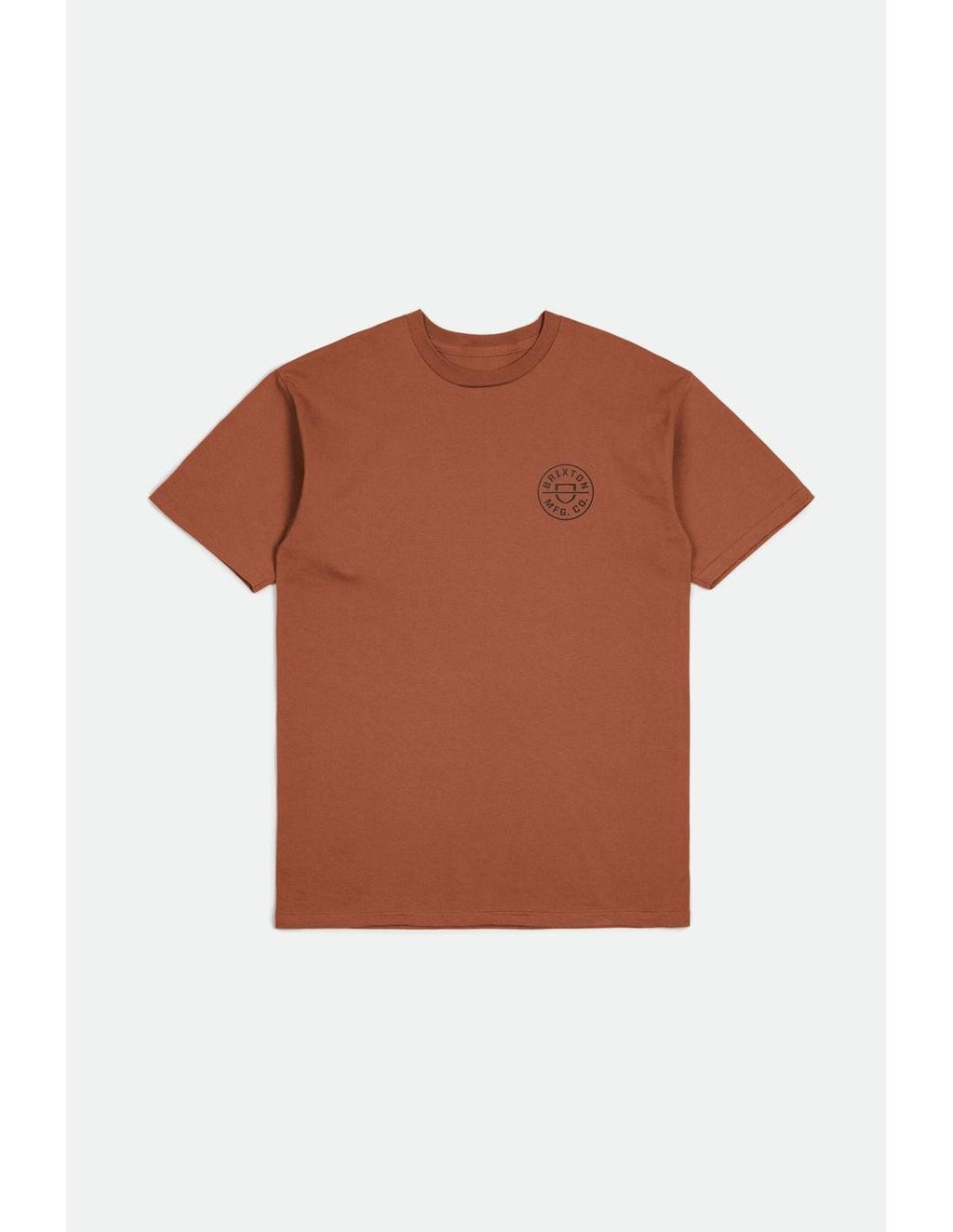 Camiseta Brixton Crest II Terracotta