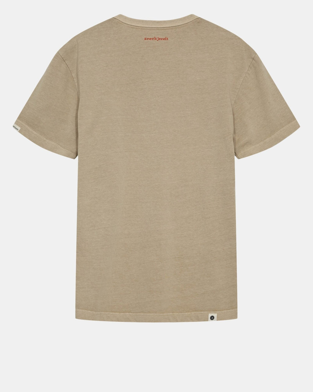 Camiseta Anerkjendt Akkikki Print Brown Rice