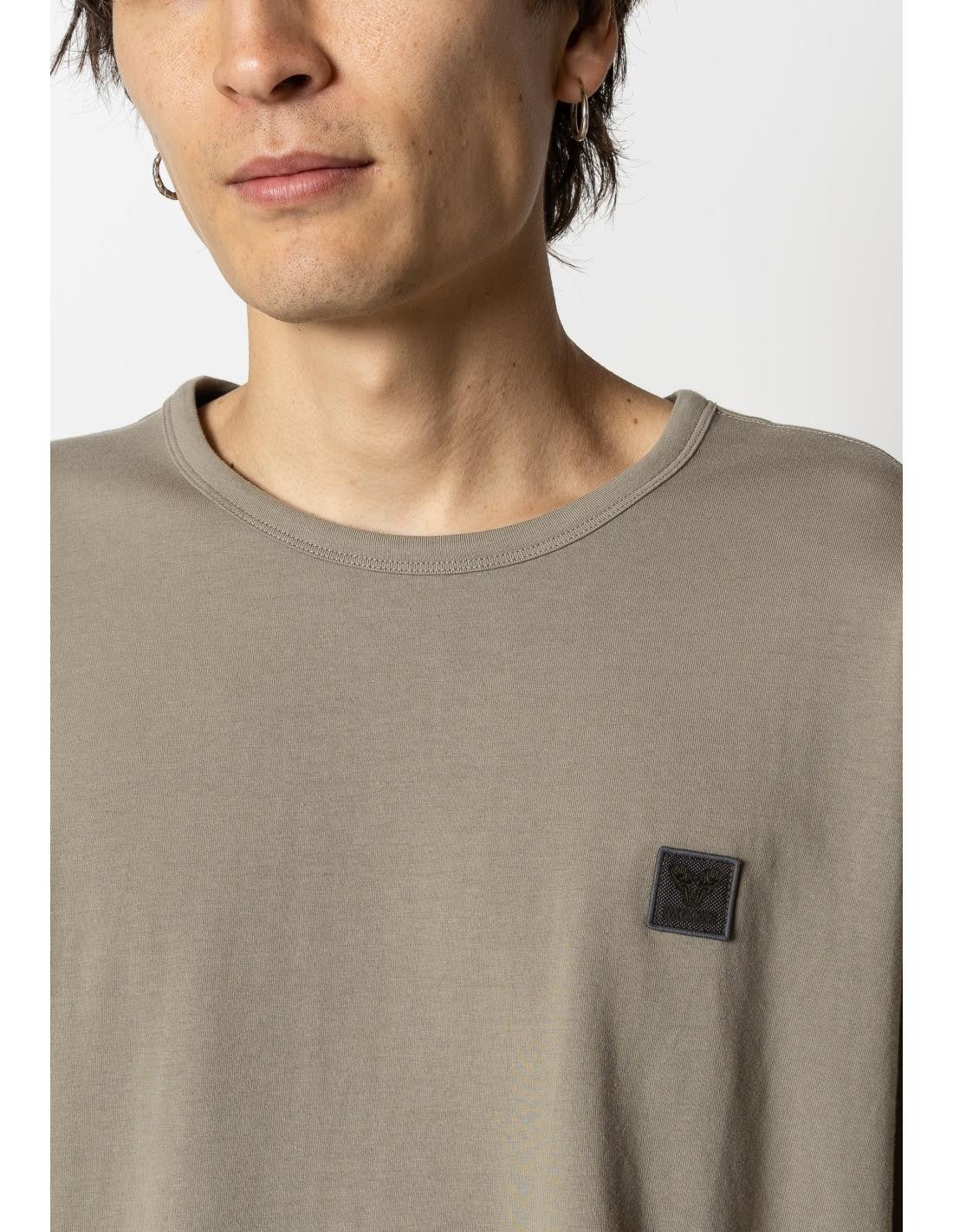 Camiseta Fat Moose Cave organic Grey Green