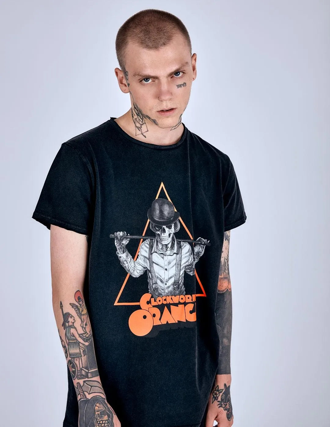 Camiseta Le Crane Orange Black