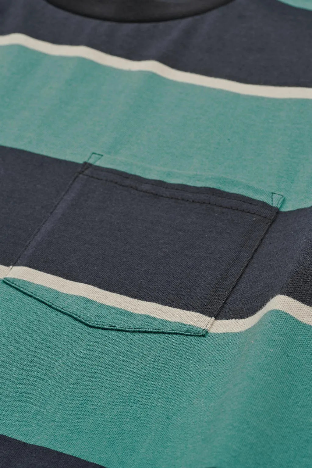 Camiseta Globe Bootleg Dreams Stripe Tee Sea