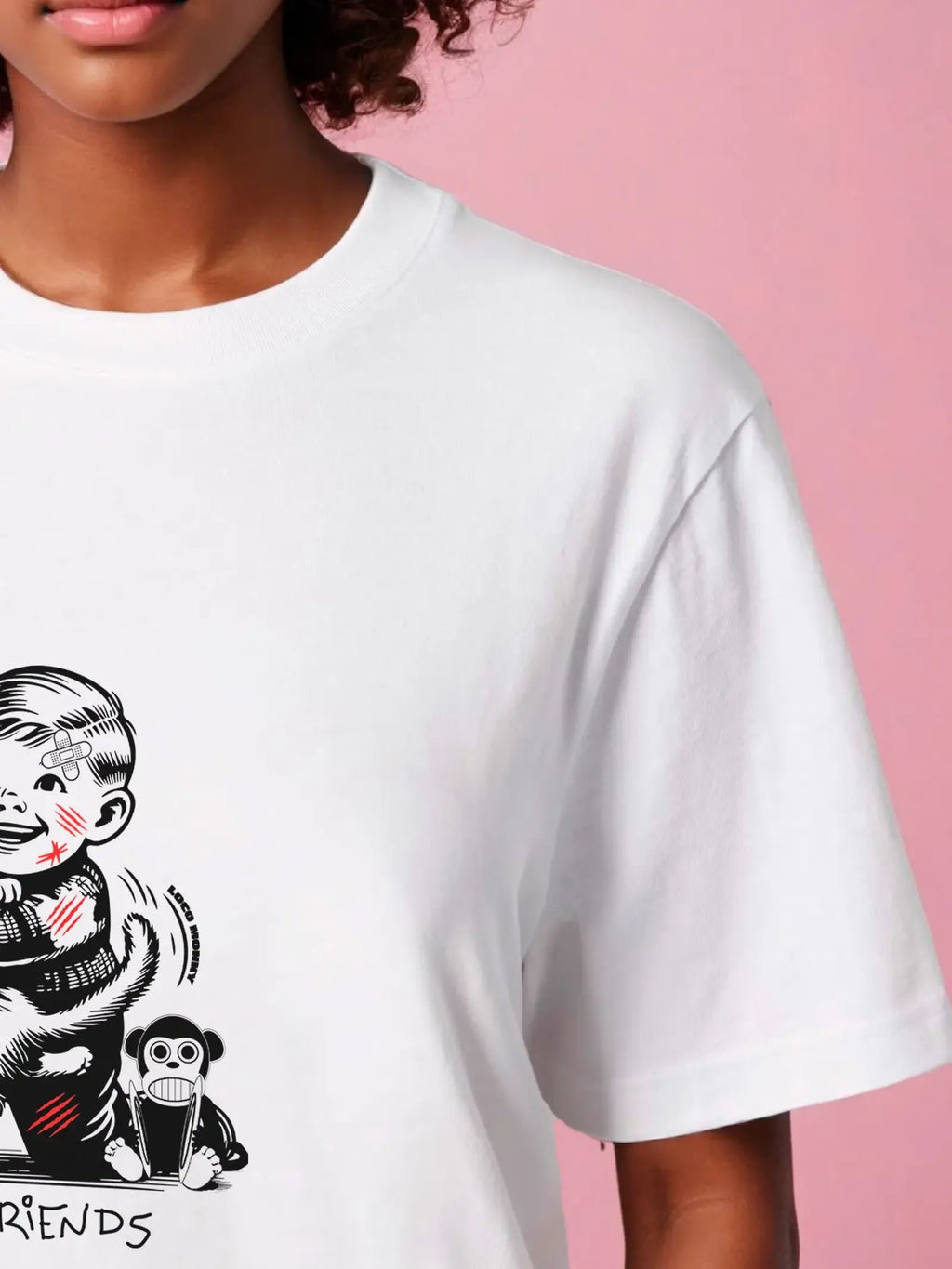 Camiseta Loco Monky Best Friends