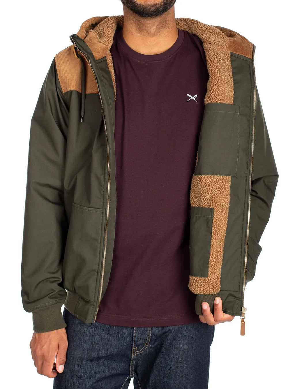 Chaqueta Iriedaily Hafen Jacket Night Olive