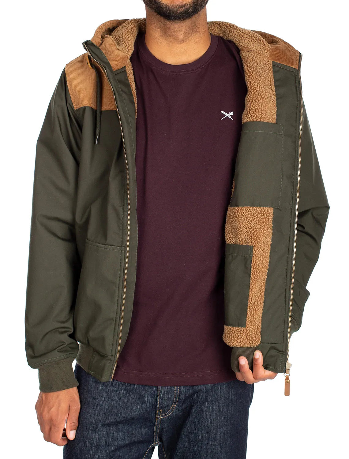 Chaqueta Iriedaily Hafen Jacket Night Olive