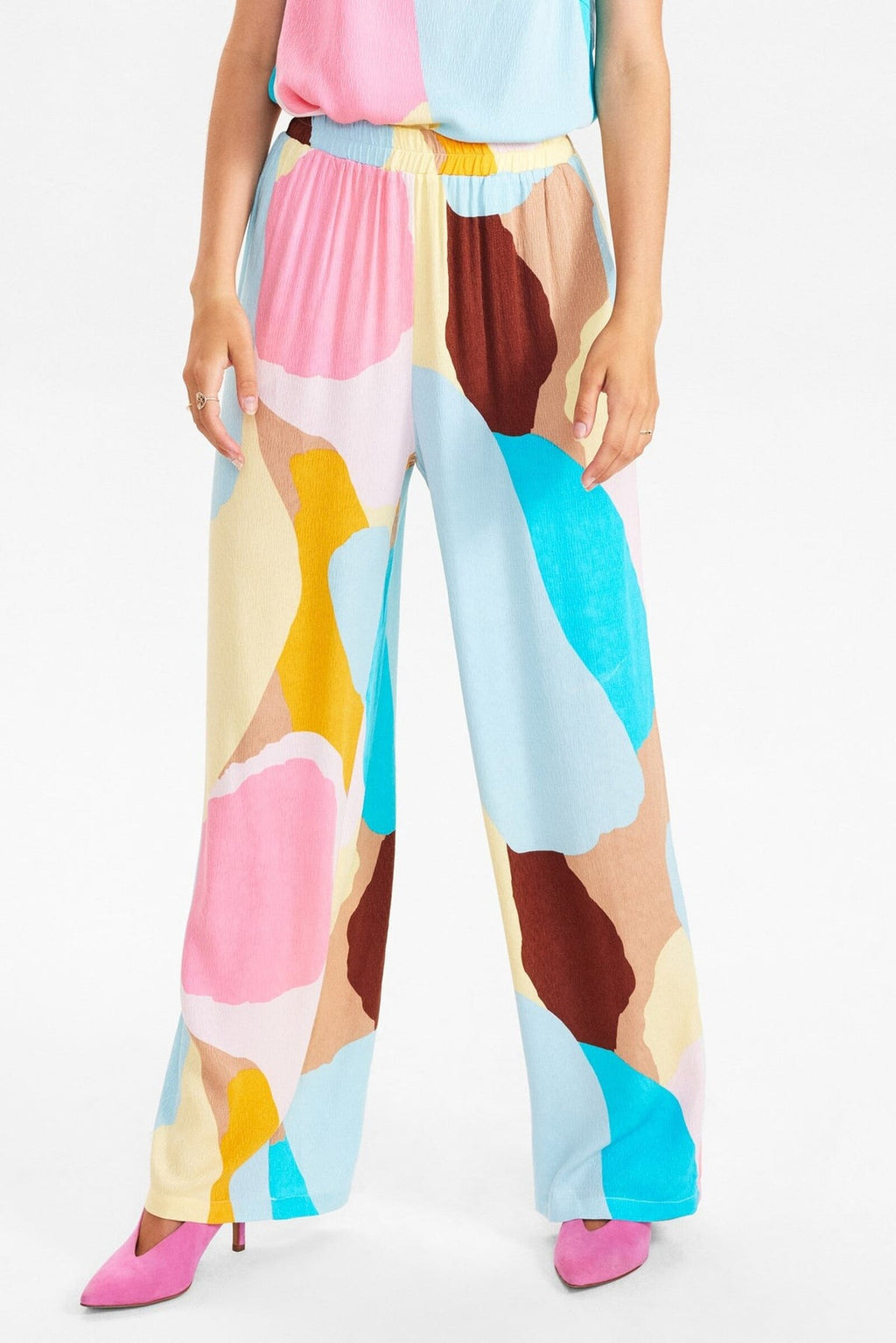 Pantalón Nümph Nuziggie Pant Crystal Blue