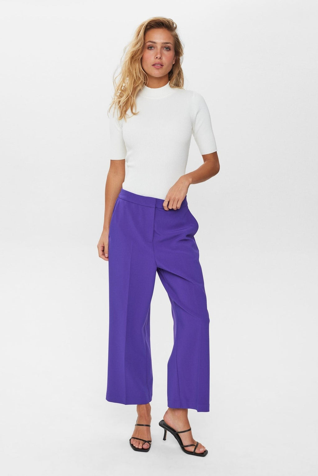 Pantalones Nümph Nuronja Pants Noos Tillandsia Purple