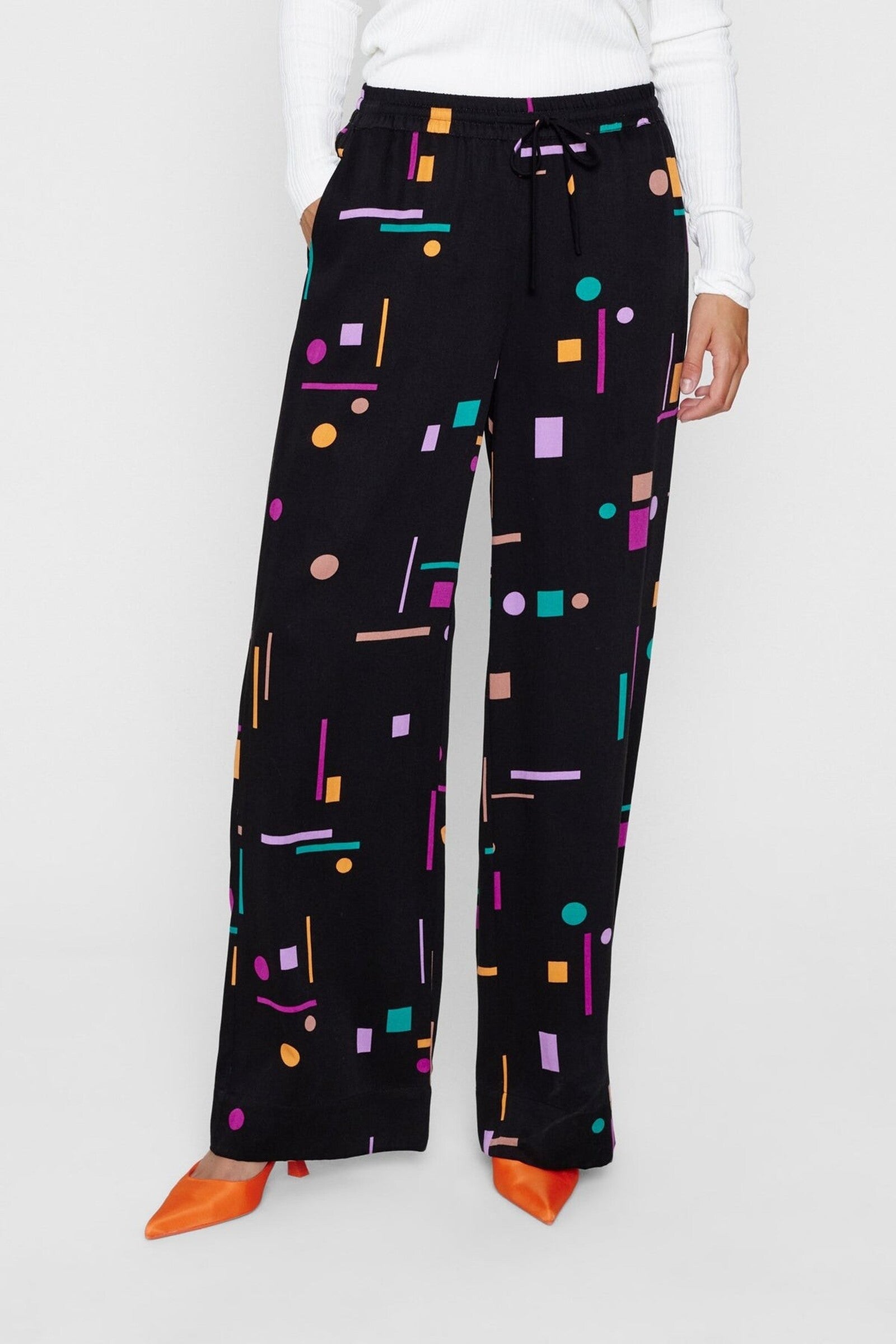 Pantalones Nümph Nuwalli Pants Caviar