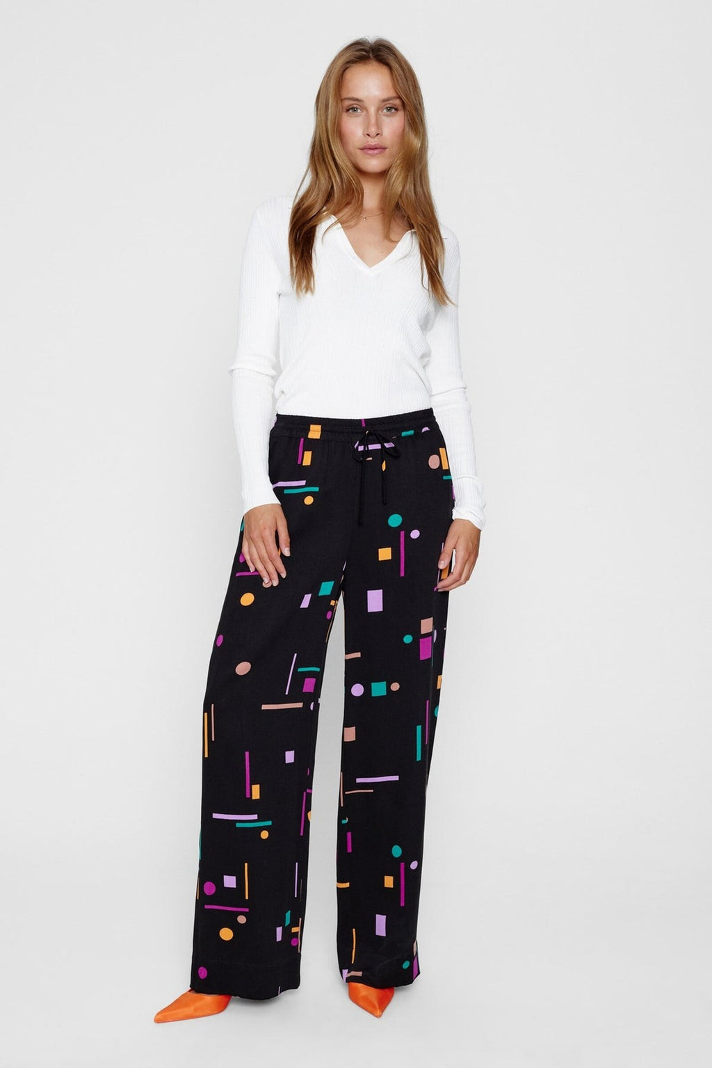 Pantalones Nümph Nuwalli Pants Caviar