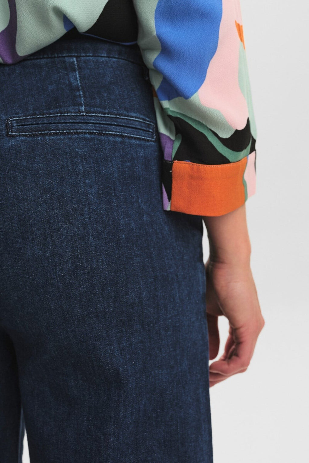 Pantalones Nümph Nuamber Pant Dark blue denim