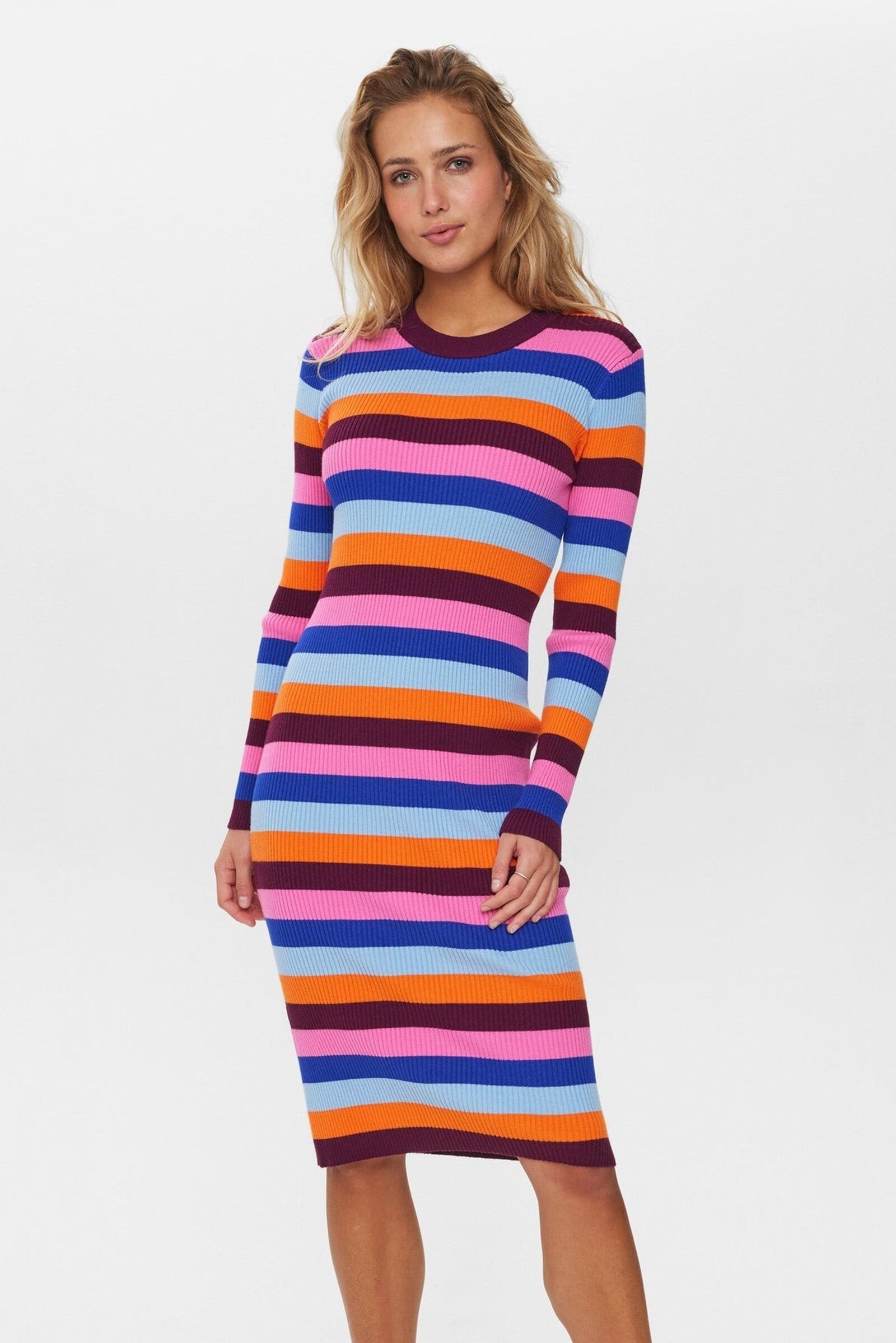 Vestido Nümph Numulta Dress Red Orange