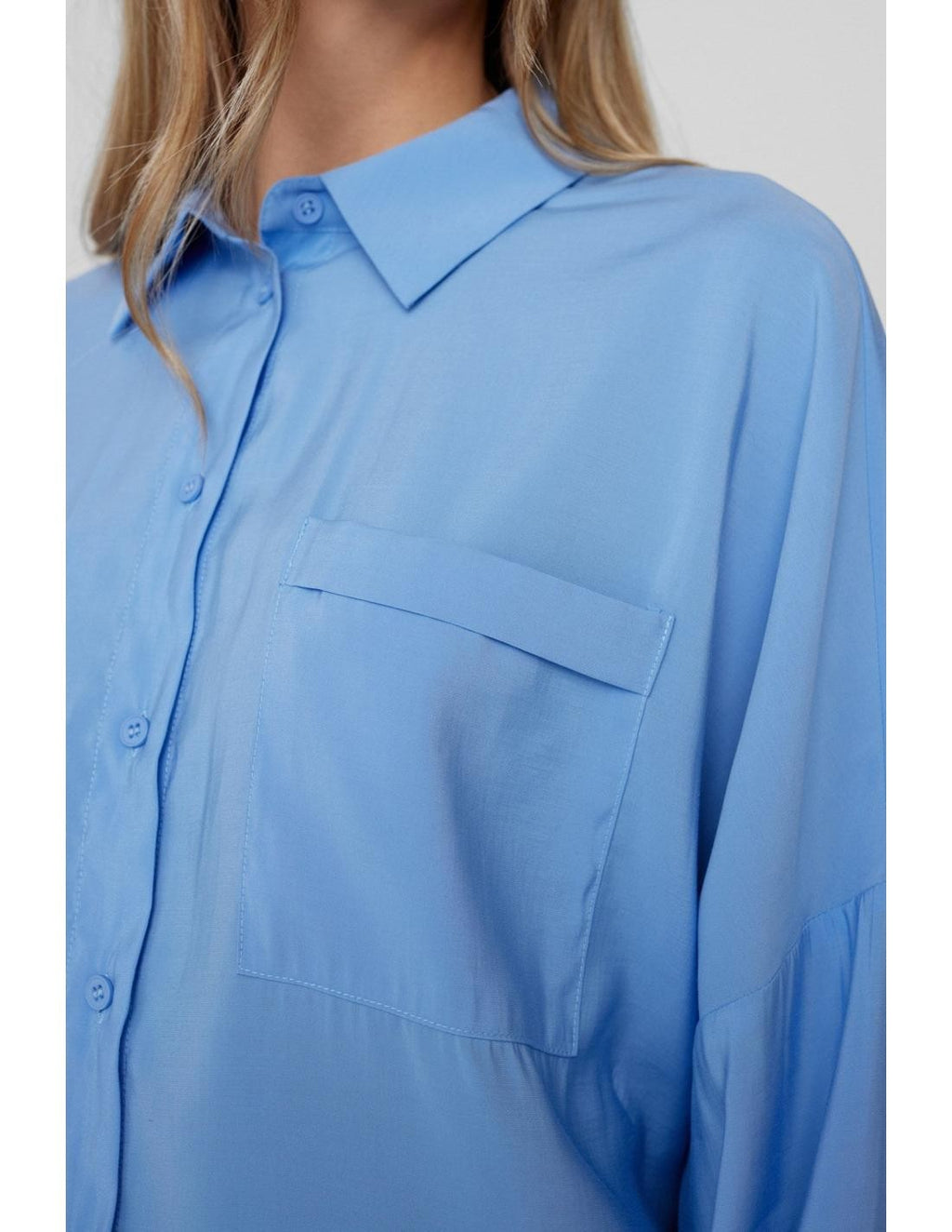 Camisa Nümph Nuessy Vista Blue