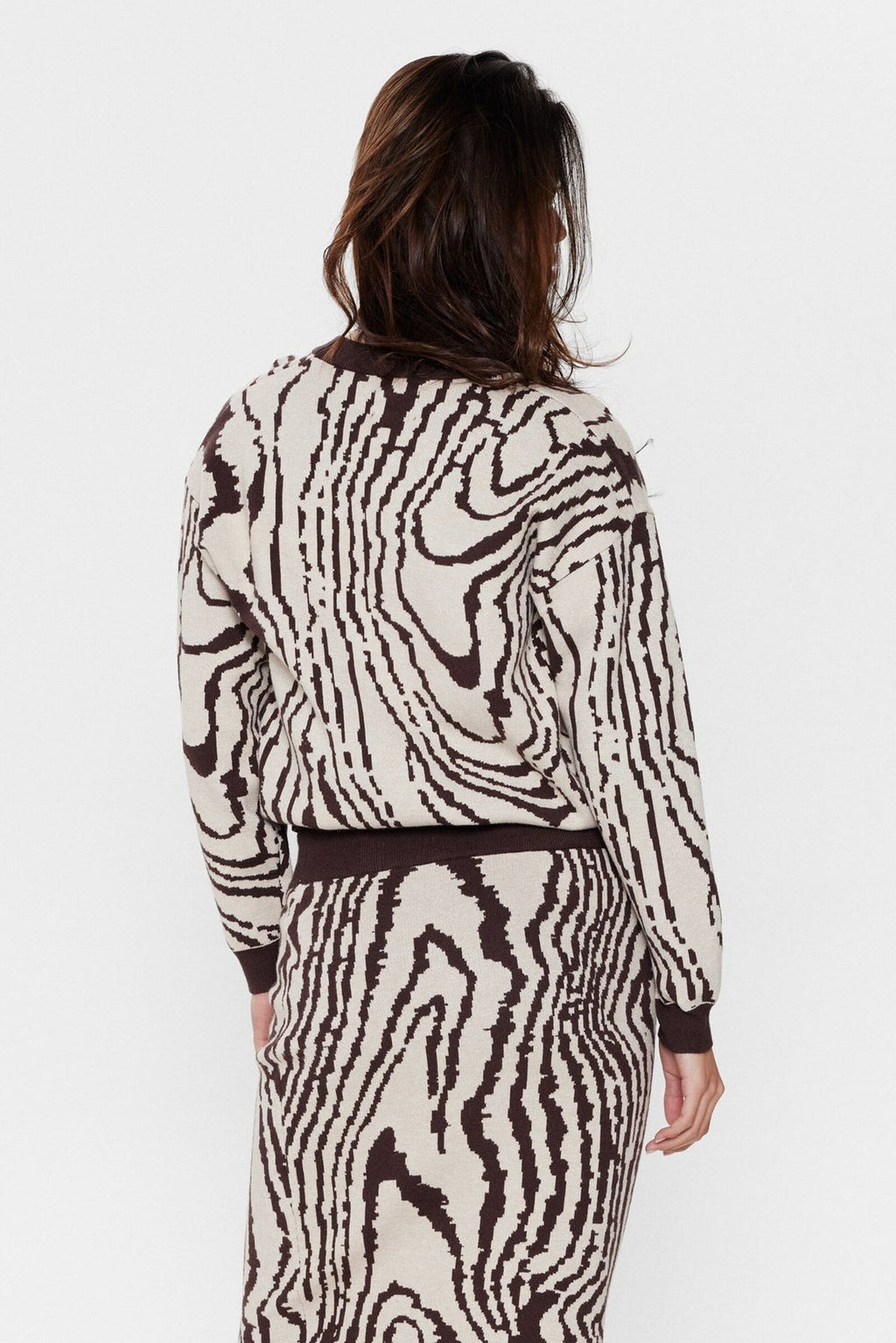 Cardigan Nümph Nuwoody Chicory Coffee