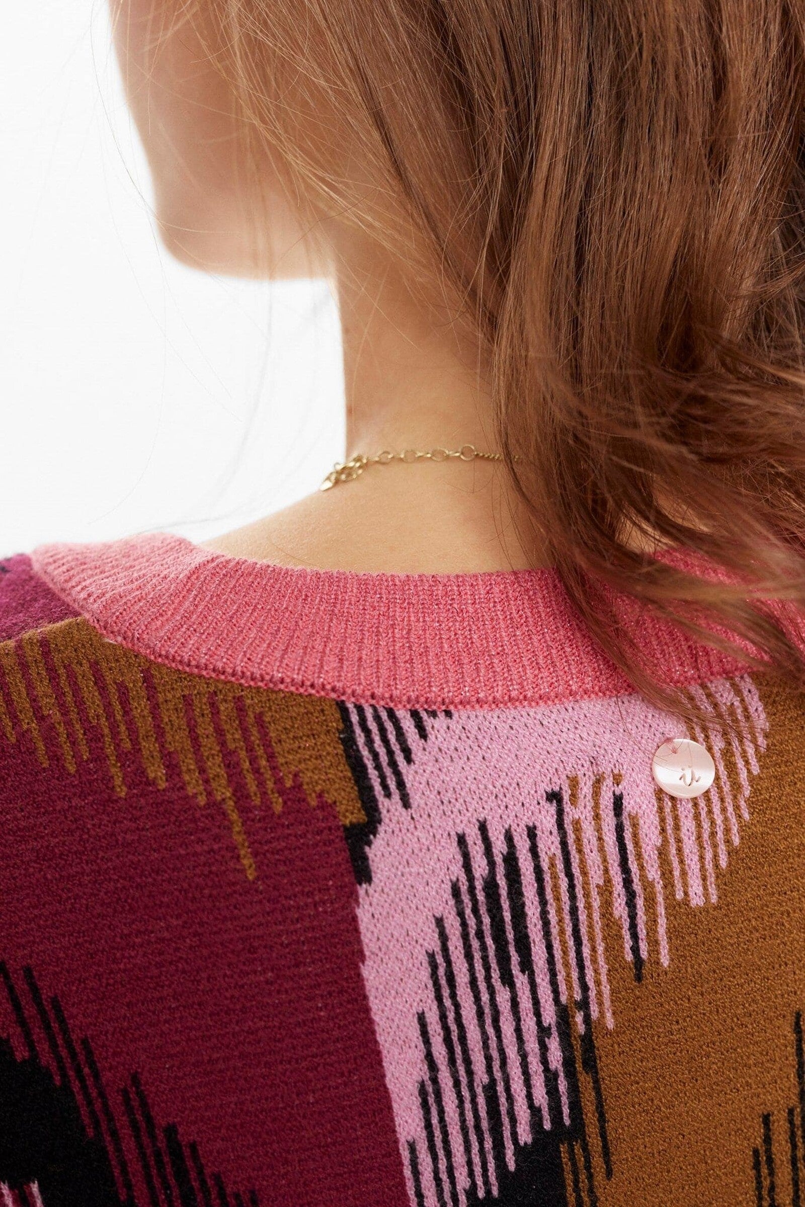 Jersey Nümph Nuleavy Pullover Camellia Rose