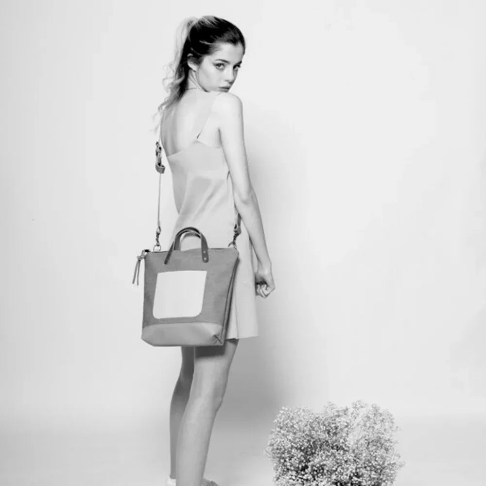 Bandolera Daniel Chong Cuadrada Acolchada