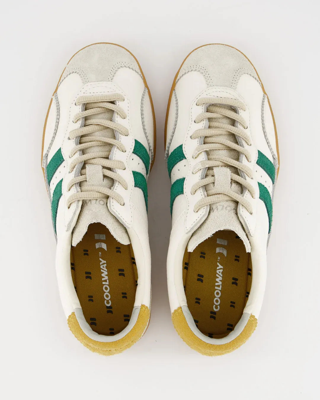 Coolway Kizuna White Leather, Zapatillas Mujer