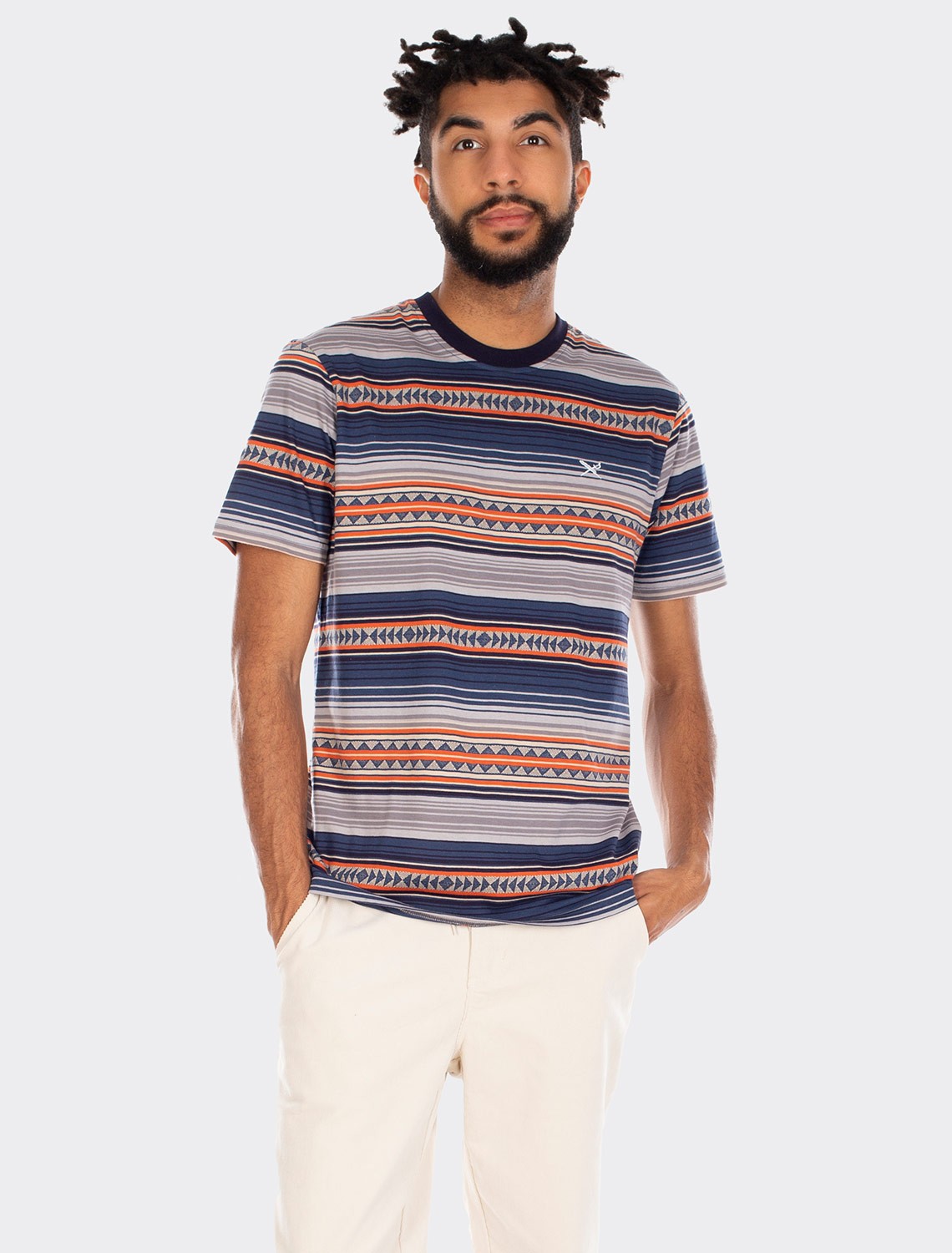 Camiseta Iriedaily Vintachi Tee Steel Grey