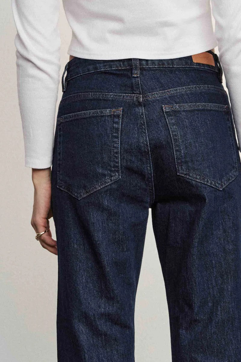 Pantalones Nümph Nulondon Jeans Short Dark Blue Denim