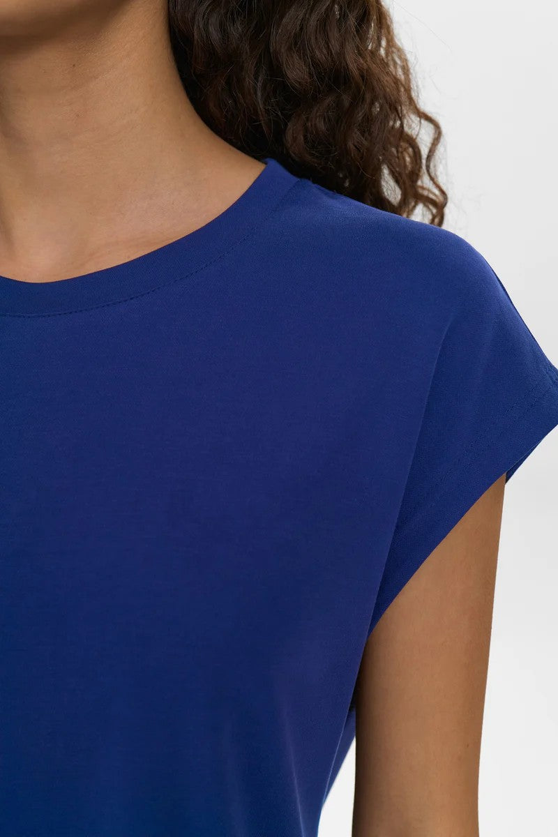 Camiseta Nümph Nulizy Top Blue Print