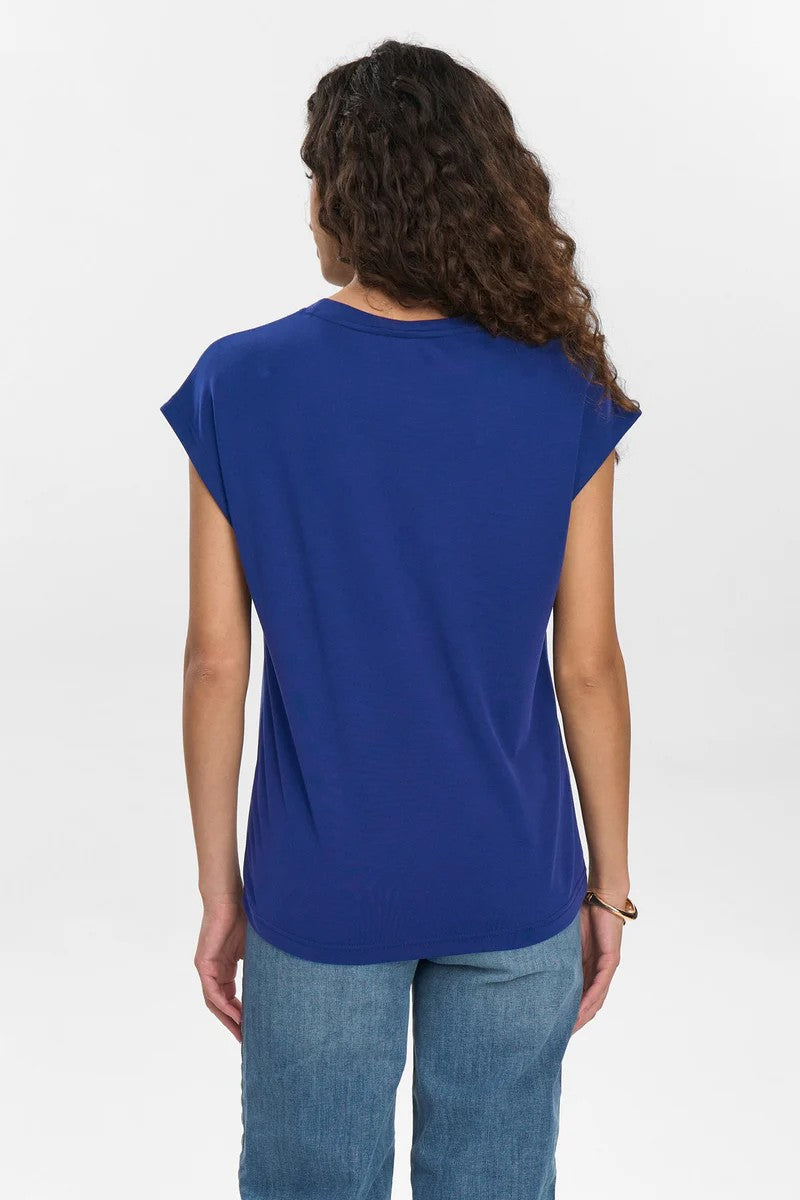 Camiseta Nümph Nulizy Top Blue Print