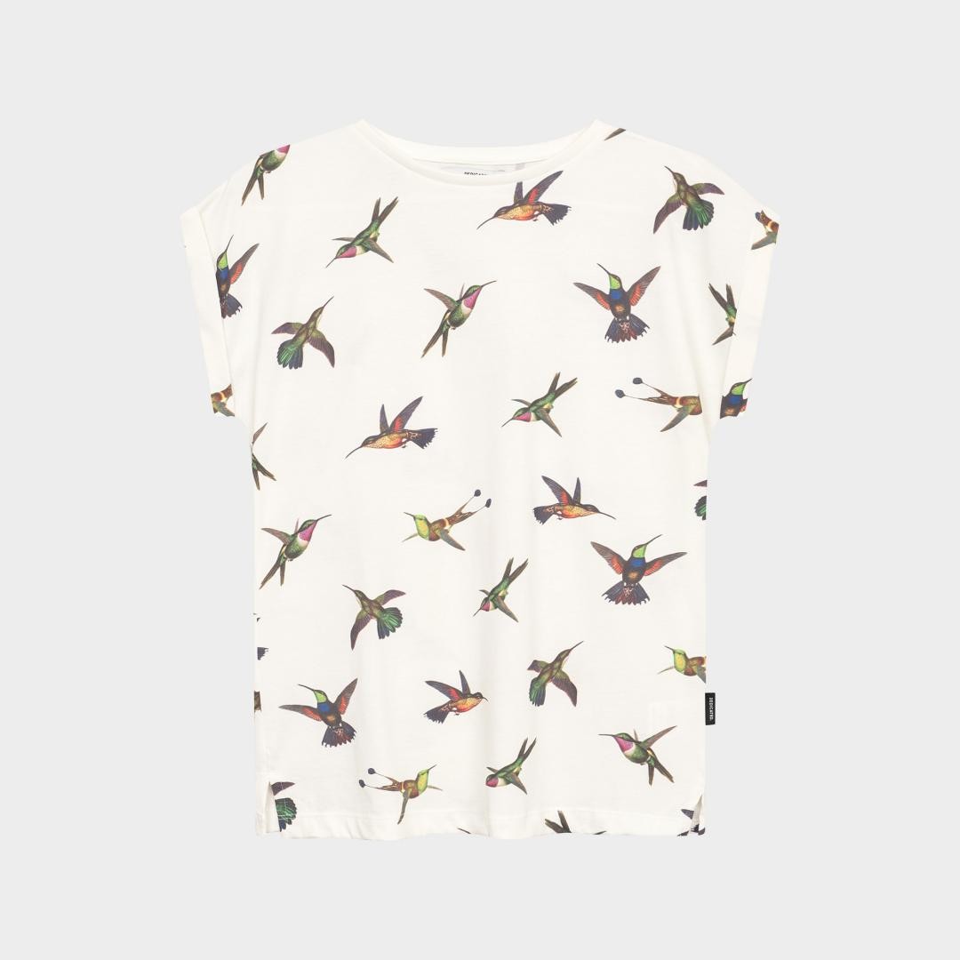 Camiseta Dedicated Visby Hummingbirds Off White