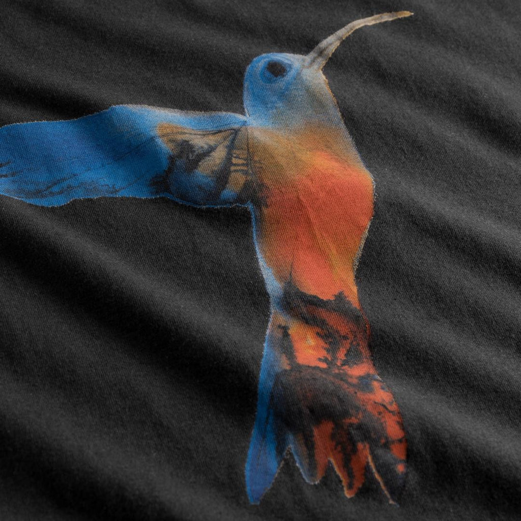 Camiseta Dedicated Visby Painted Hummingbird Charcoal