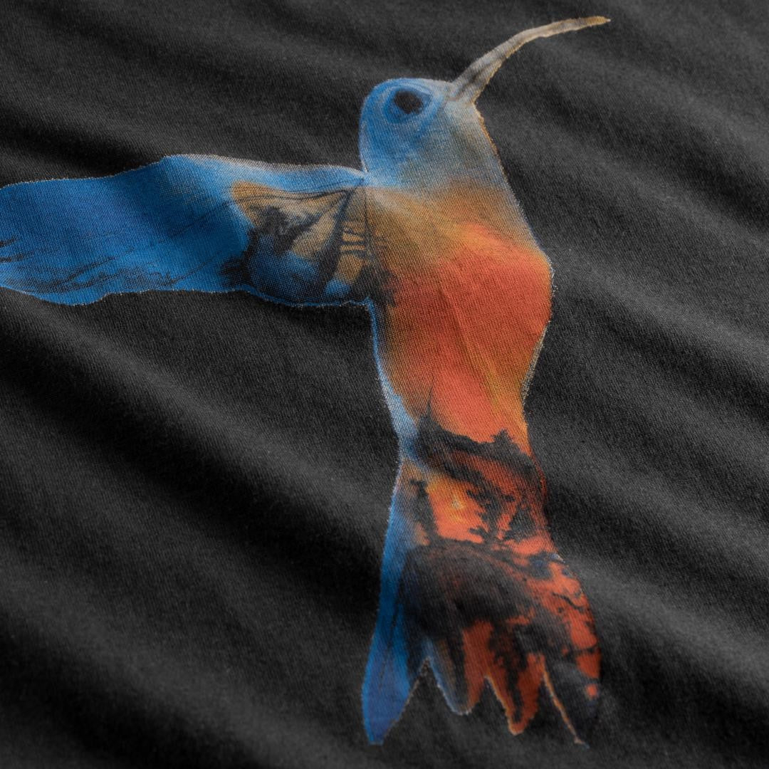 Camiseta Dedicated Visby Painted Hummingbird Charcoal