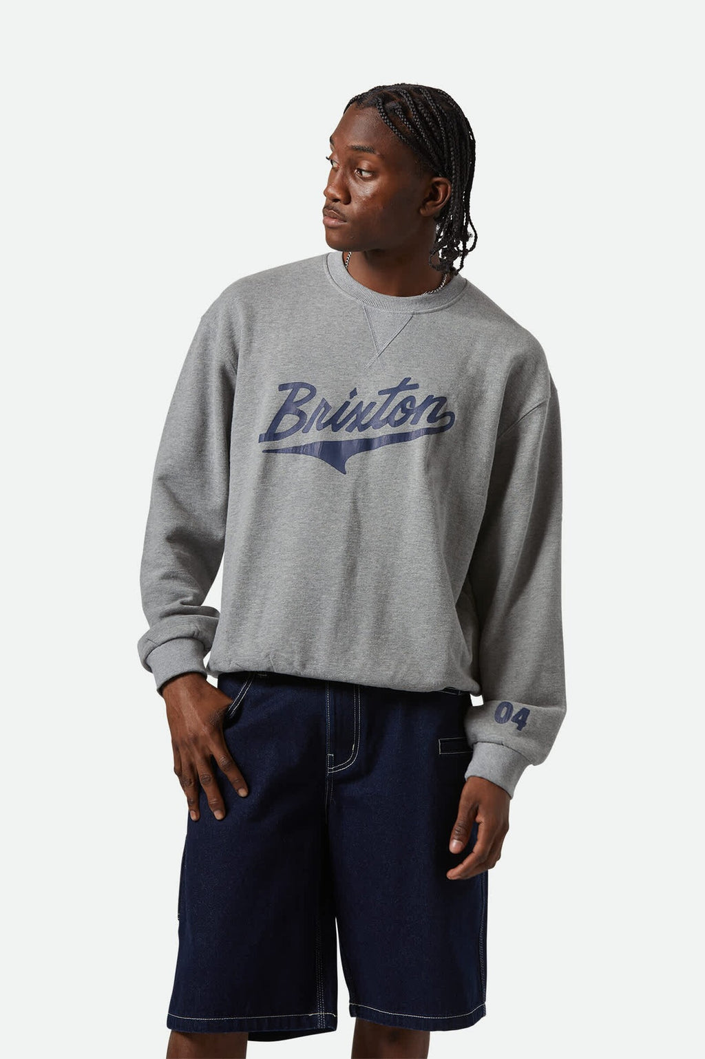 Sudadera Brixton The League Broken In