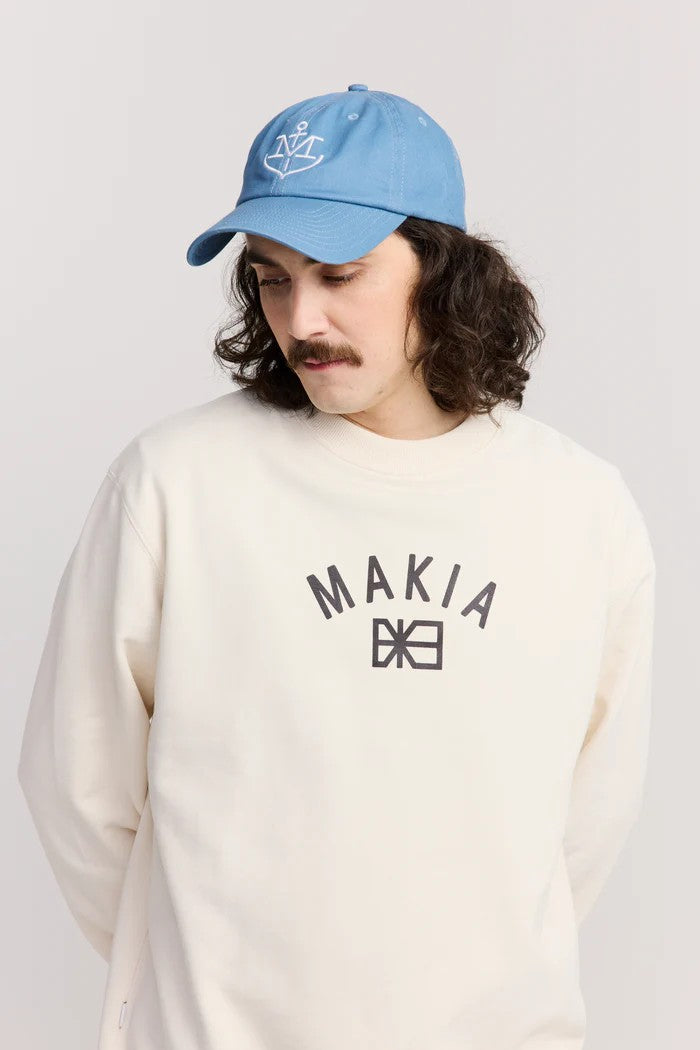 Sudadera Makia Port Sweatshirt Natural White