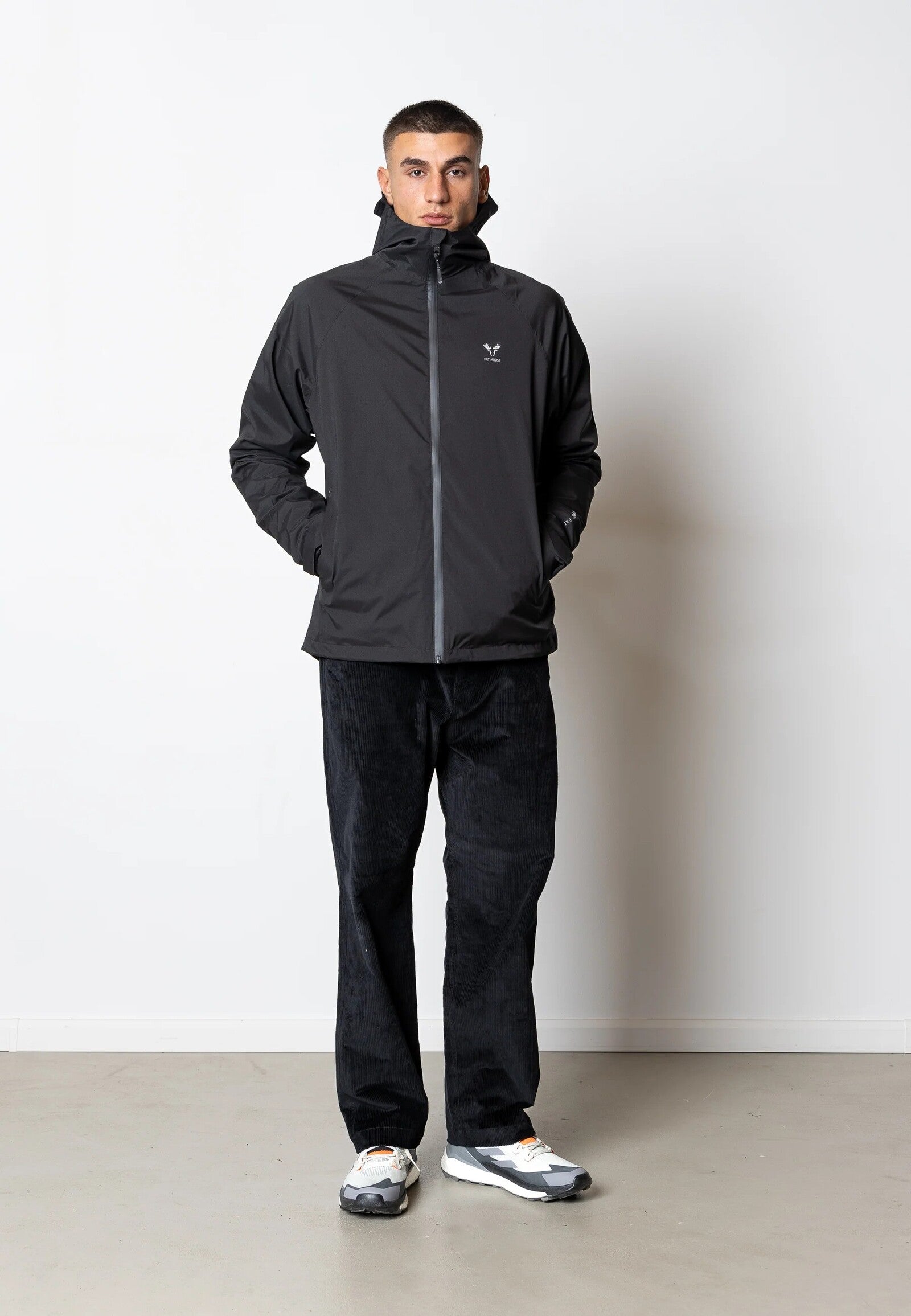 Chaqueta Fat Moose Sky Shell Jacket Black