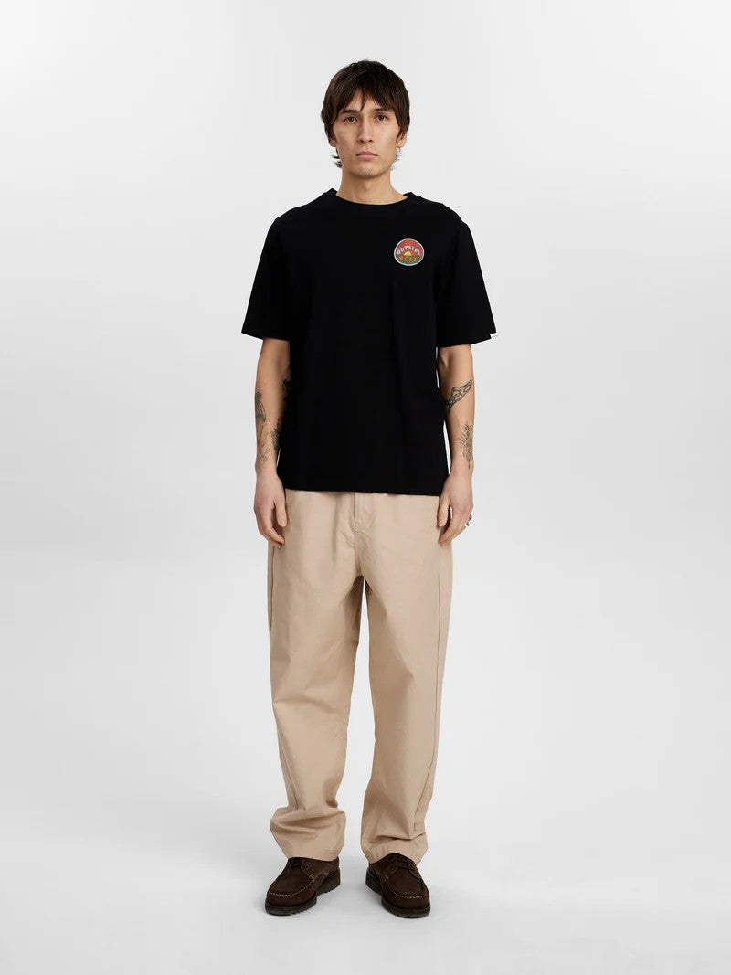 Camiseta Anerkjendt Akkikki Go outside more Negro