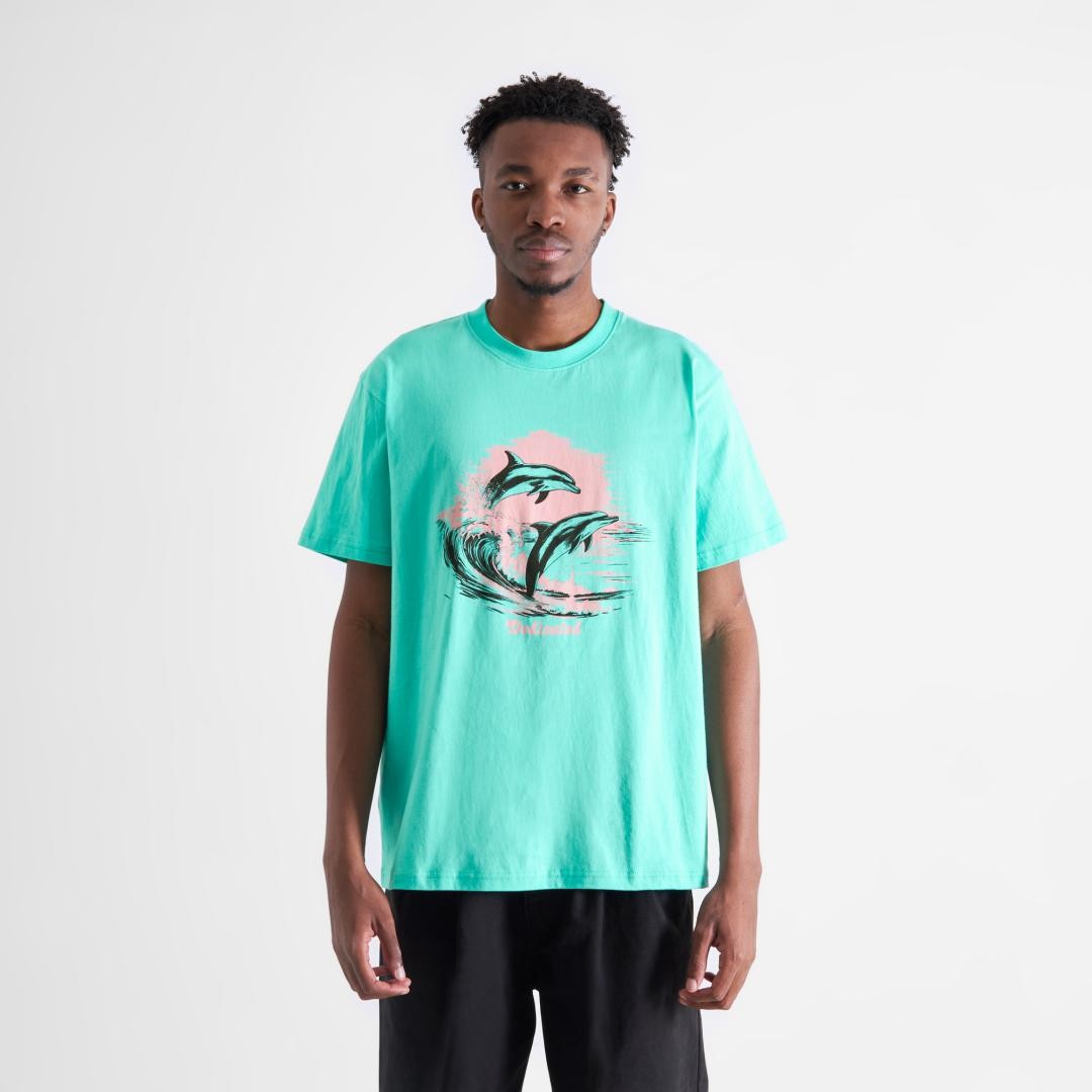 Camiseta Dedicated Stockholm Dolphin Wave Pool Blue