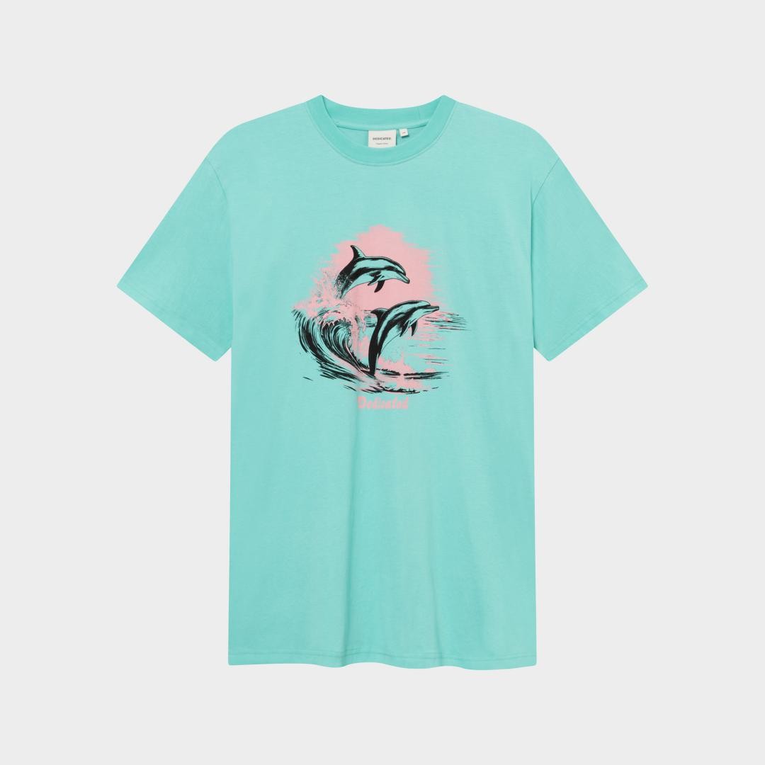 Camiseta Dedicated Stockholm Dolphin Wave Pool Blue